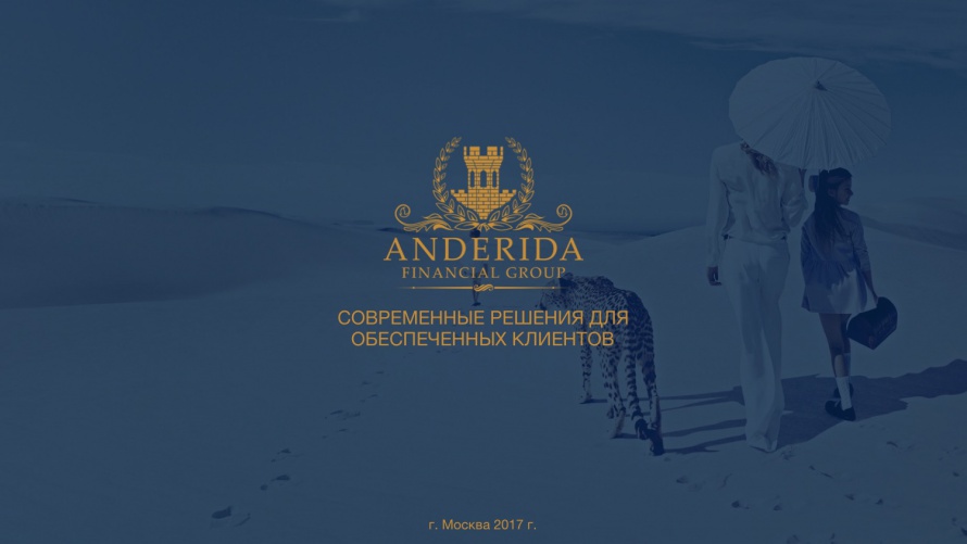 Презентация для компании "Anderida Group"