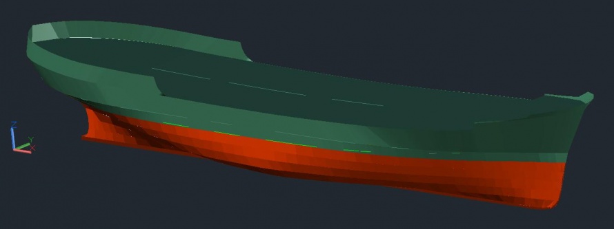 3D-модель судна