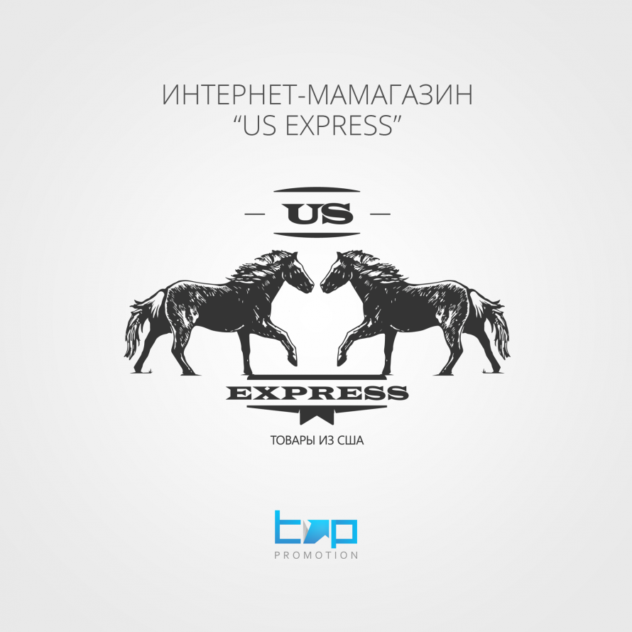 Разработка логотипа us-express.ru
